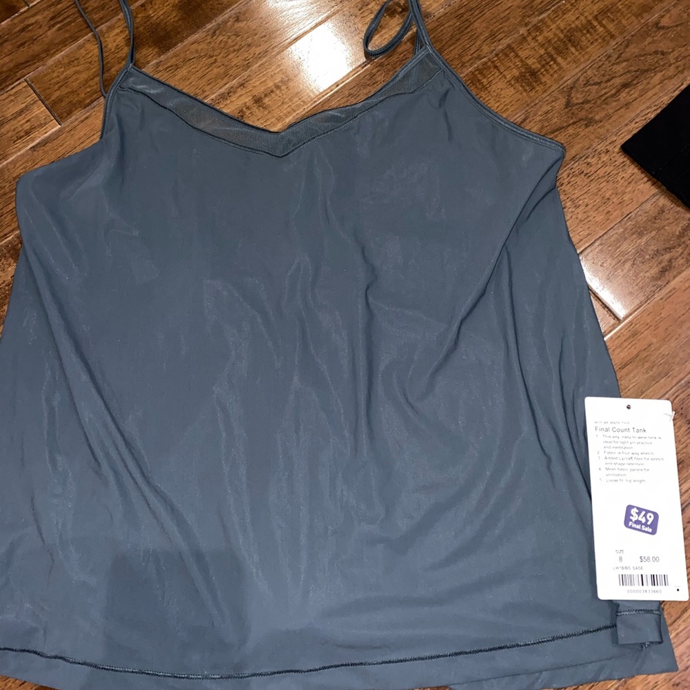 Lululemon final count tank